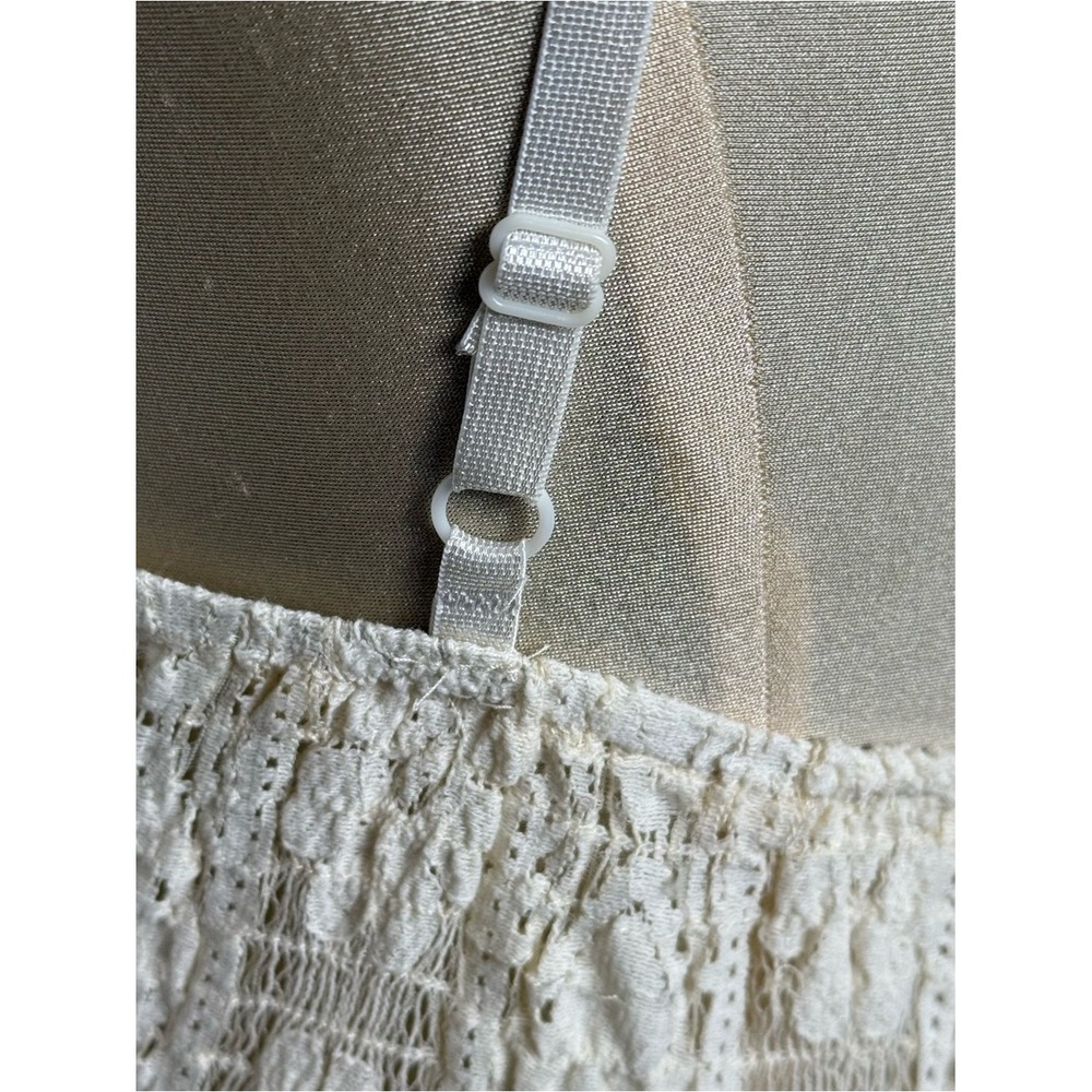 Cider Ivory Lace Tassel Hi-Low Dress XL Fairycore Cottagecore - Picture 7 of 12